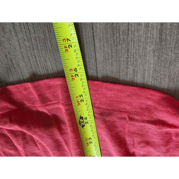 Gap Womens Sleeveless Peplum Top S Pink Cotton Blend Button Detail - Picture 6 of 7